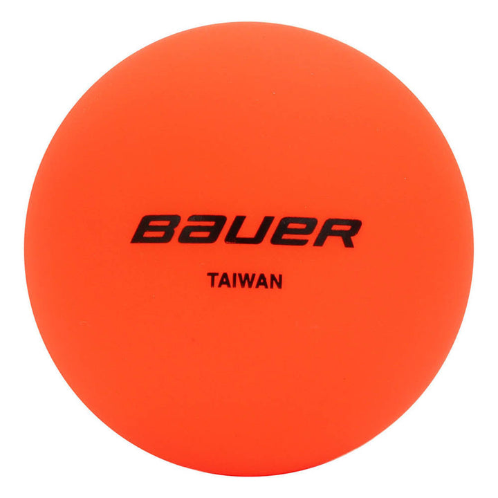Bauer Hockey Ball - Orange - Warm Weather - 4 Pack