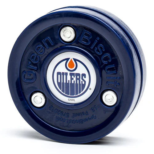 Green Biscuit NHL Off-Ice Puck