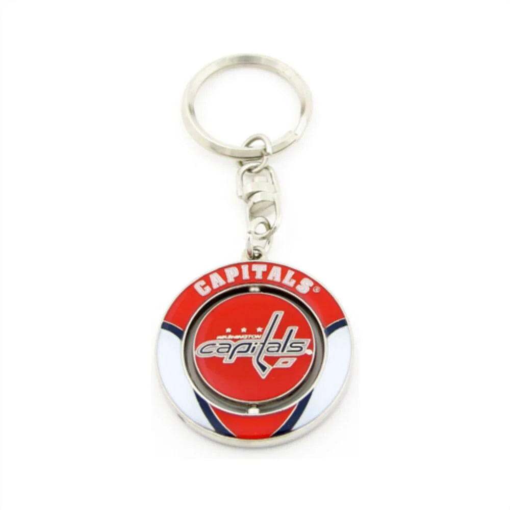 NHL Logo Spinner Keychain
