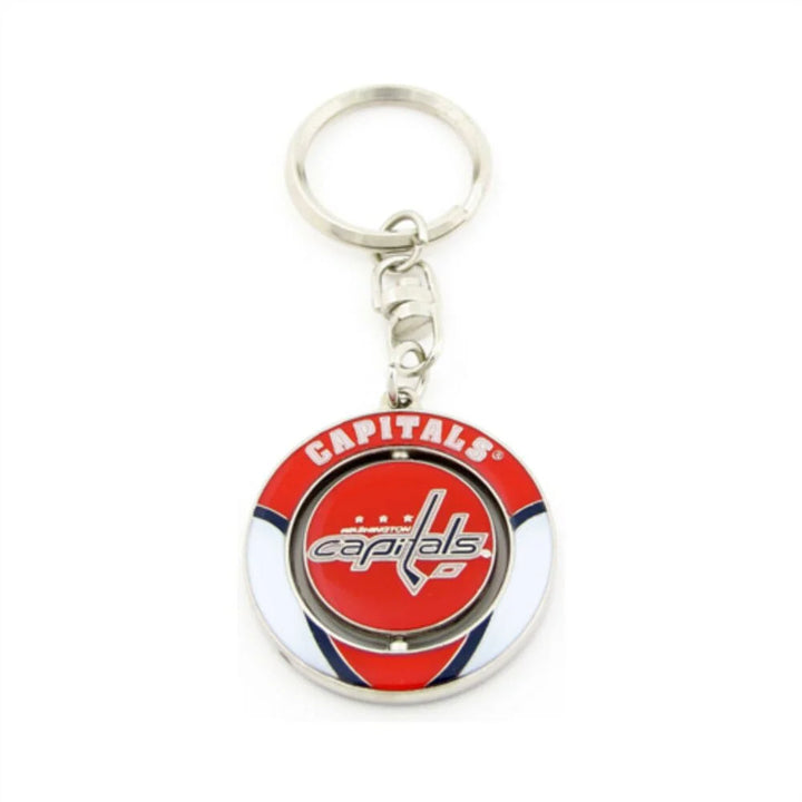 NHL Logo Spinner Keychain
