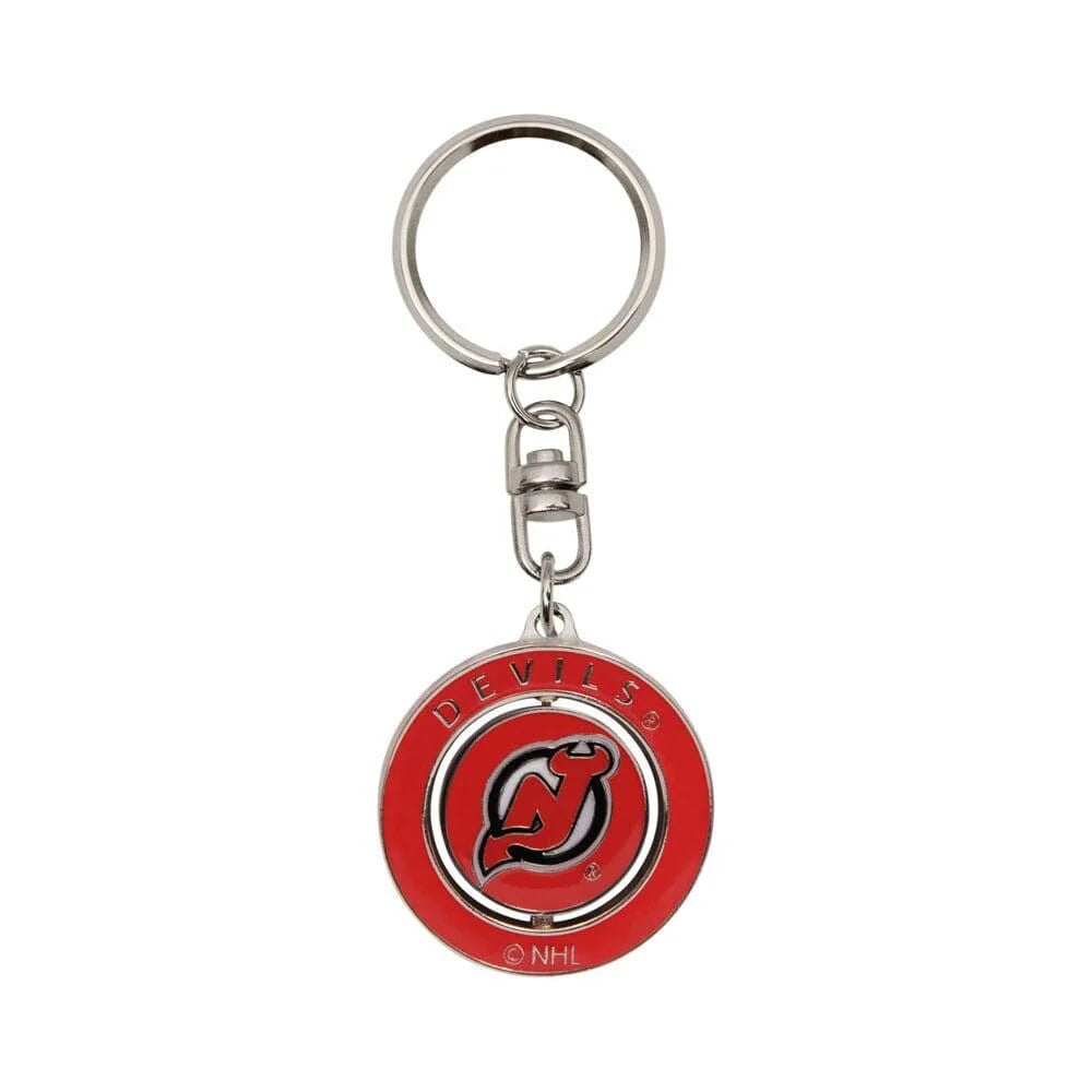 NHL Logo Spinner Keychain