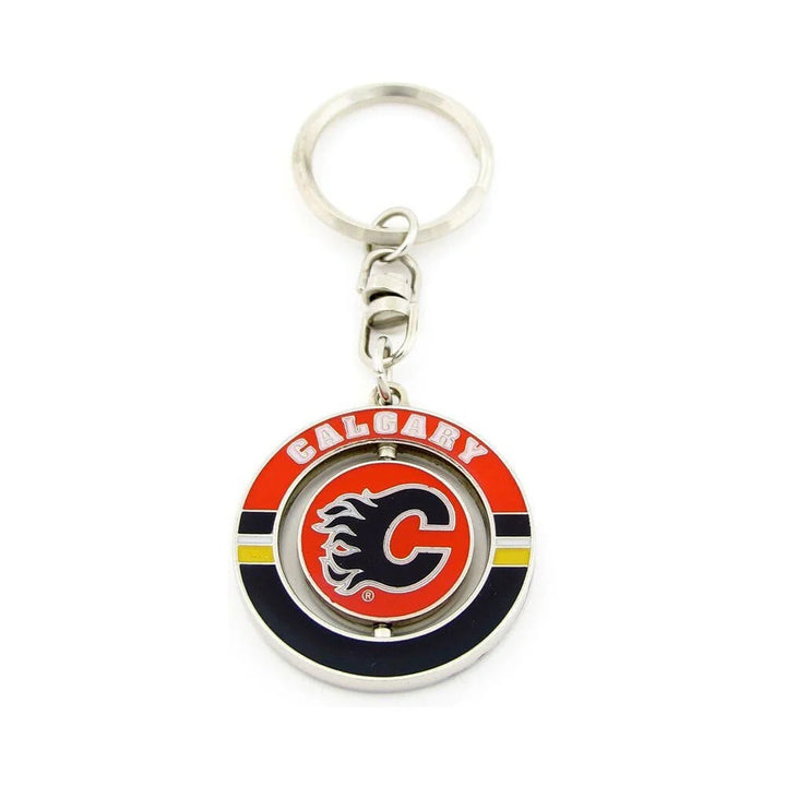 NHL Logo Spinner Keychain