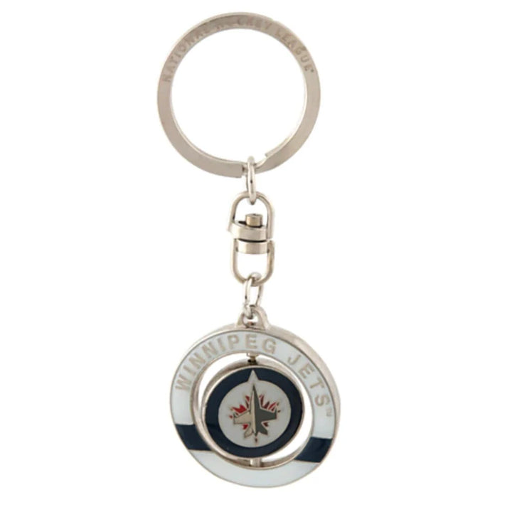 NHL Logo Spinner Keychain