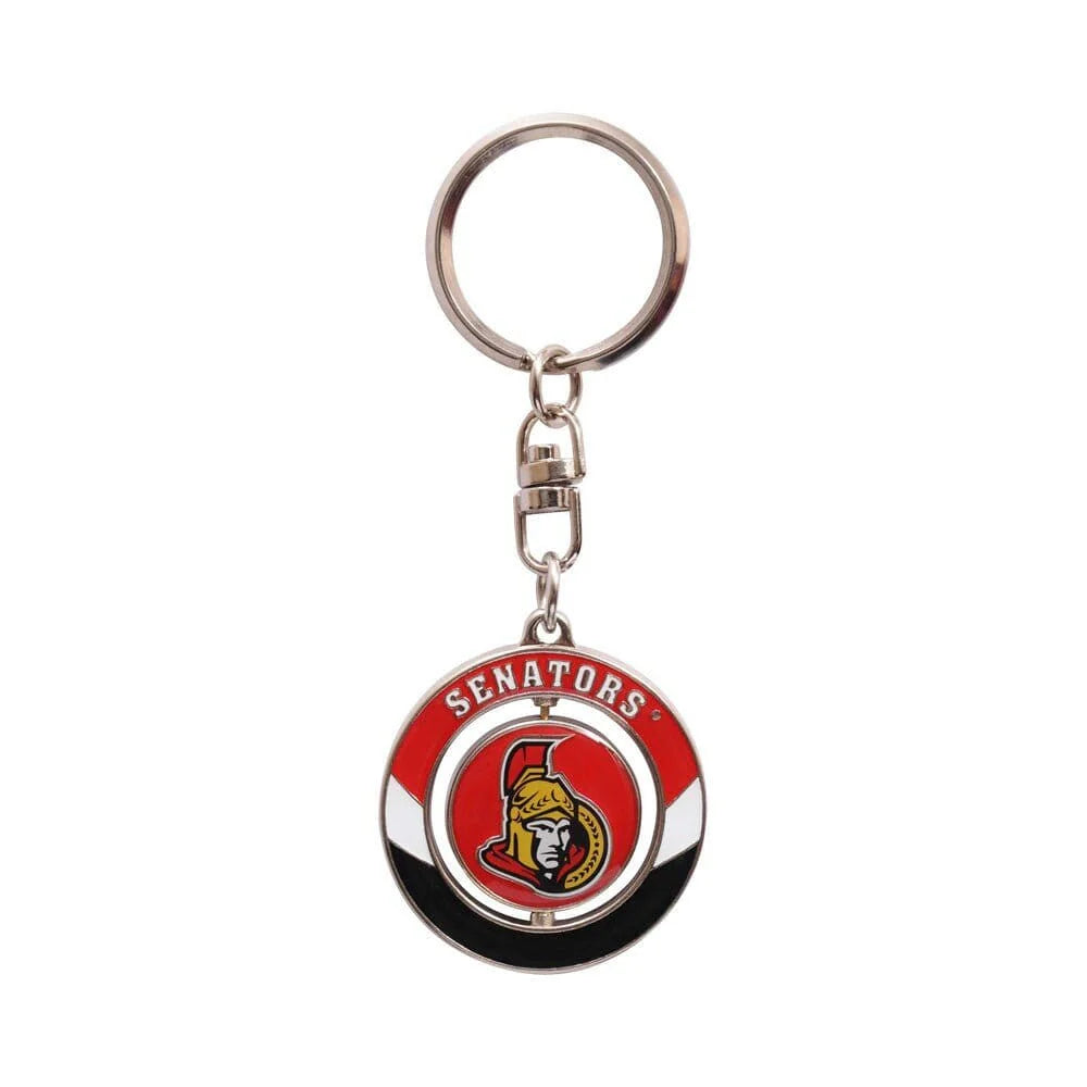 NHL Logo Spinner Keychain