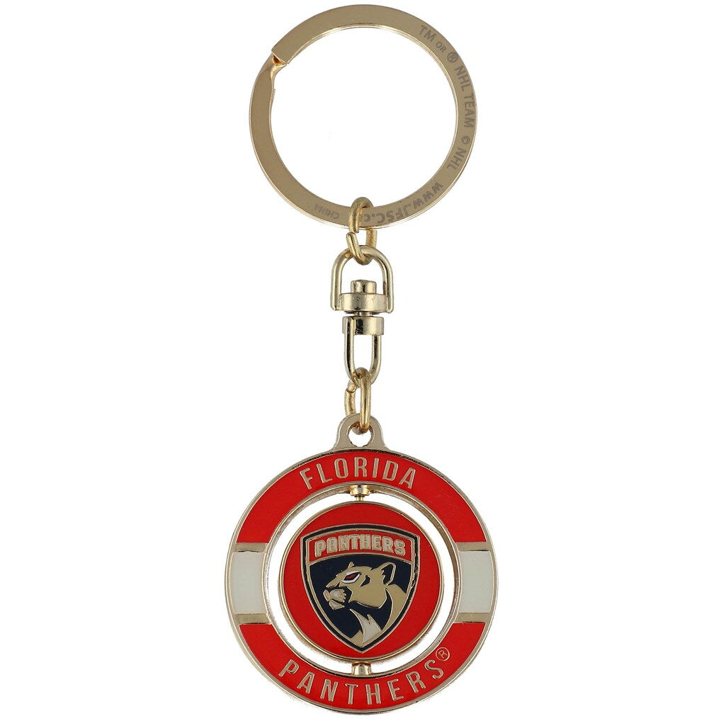 NHL Logo Spinner Keychain