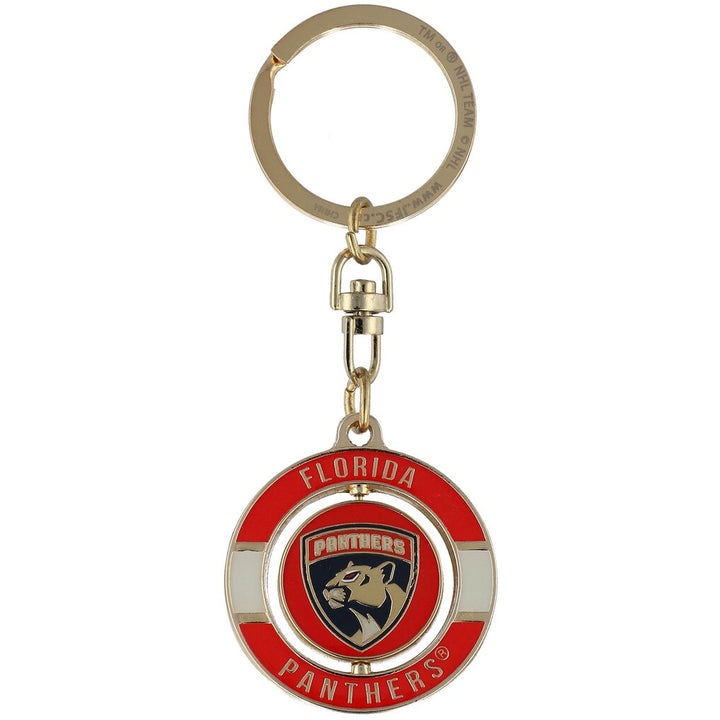 NHL Logo Spinner Keychain