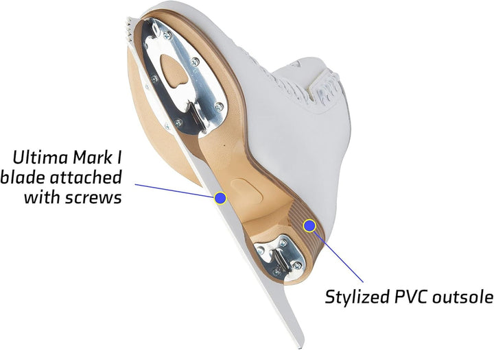 Jackson White JC200 Skates Youth
