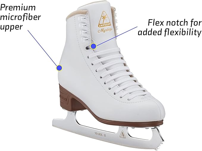 Jackson FS2190 Freestyle Skates White Senior