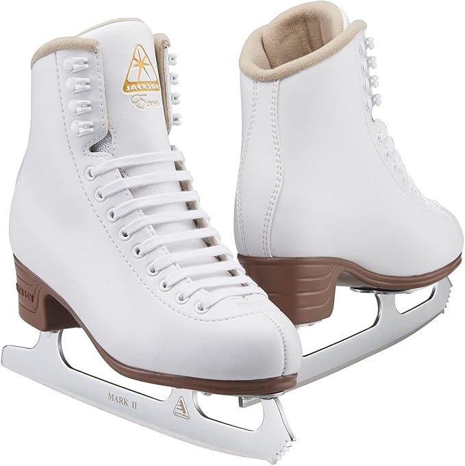 Jackson 1290 Excel Skates White Senior