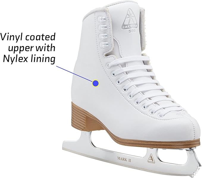 Jackson White JC500 Skates Youth